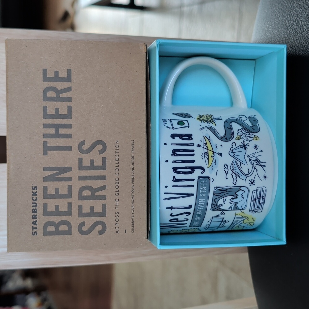 Starbucks West Virginia "Been There Series" 14 oz. Mug RETIRED SERIES